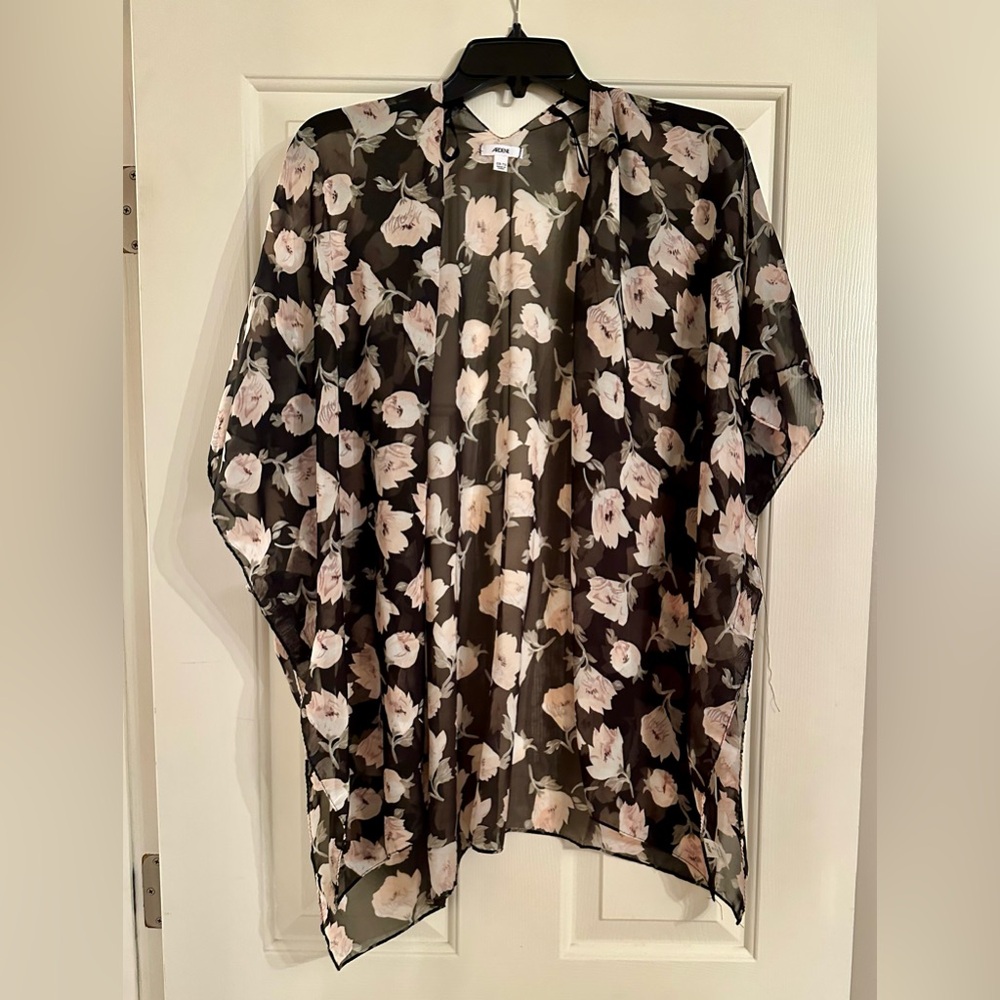 Floral Sheer Kimono